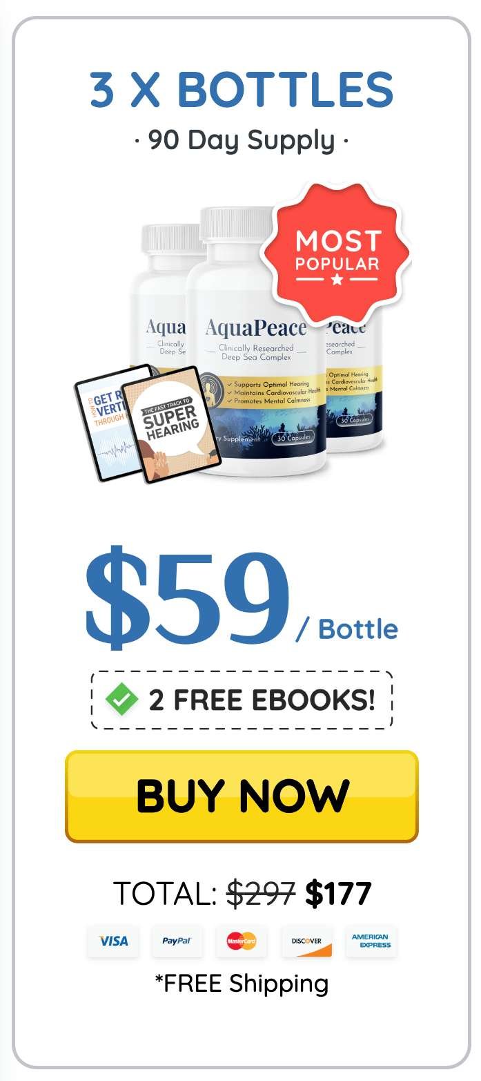 AquaPeace - 3 Bottles